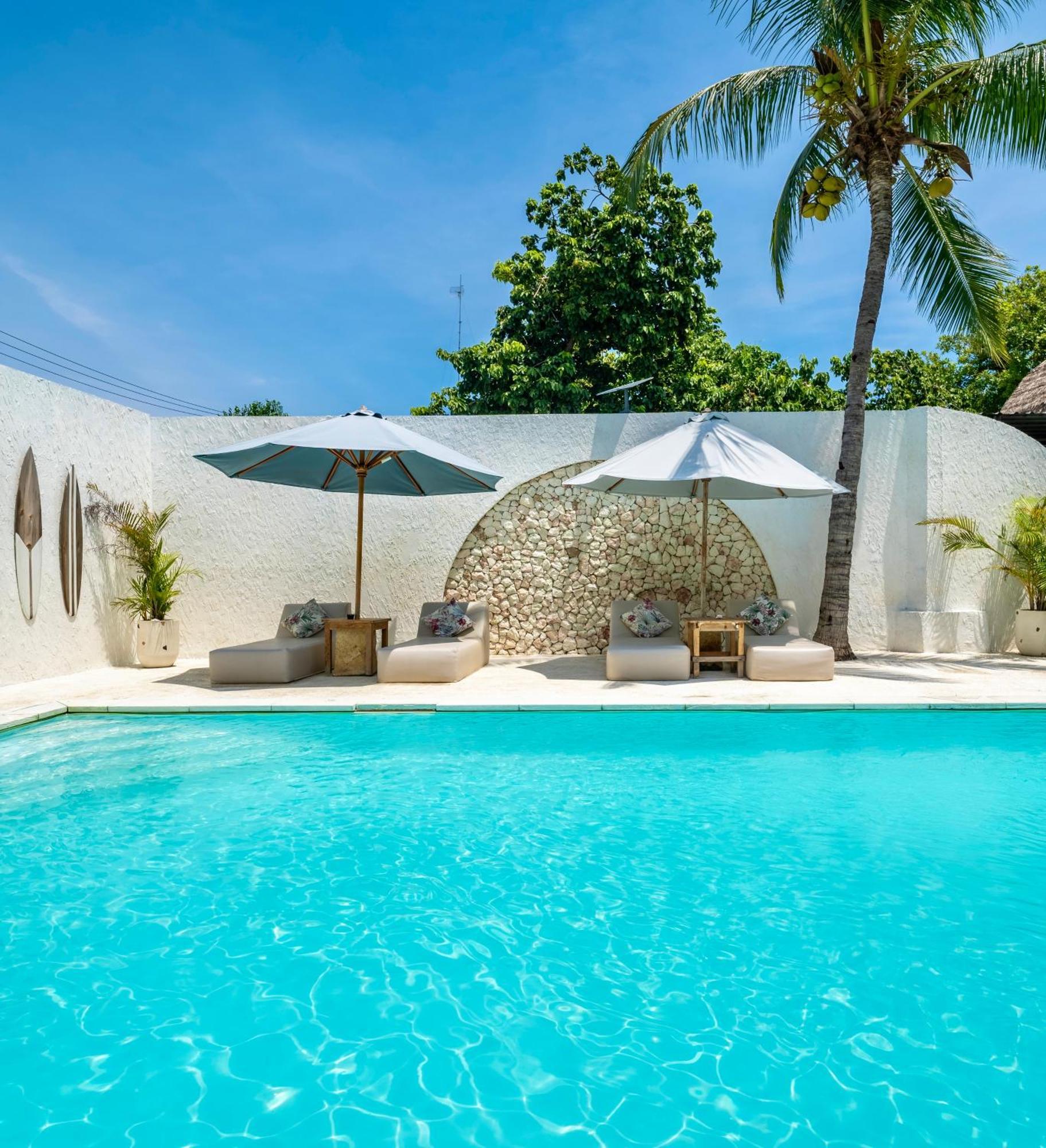 Mowies On The Beach Gili Islands Exterior photo